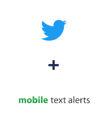 Integração de Twitter e Mobile Text Alerts