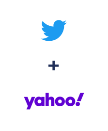 Integração de Twitter e Yahoo!