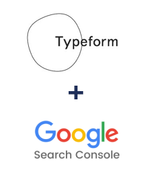 Integração de Typeform e Google Search Console