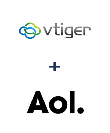 Integração de vTiger CRM e AOL
