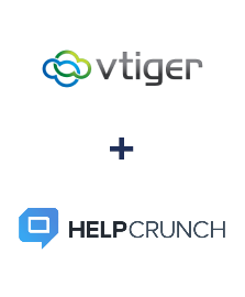Integração de vTiger CRM e HelpCrunch