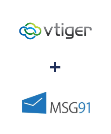 Integração de vTiger CRM e MSG91