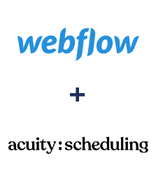 Integração de Webflow e Acuity Scheduling