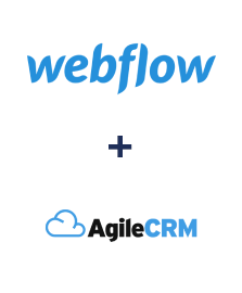 Integração de Webflow e Agile CRM