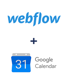 Integração de Webflow e Google Calendar