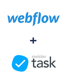 Integração de Webflow e MeisterTask