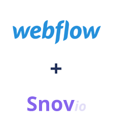 Integração de Webflow e Snovio