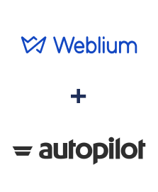 Integração de Weblium e Autopilot