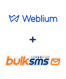 Integração de Weblium e BulkSMS