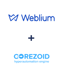 Integração de Weblium e Corezoid