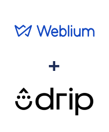 Integração de Weblium e Drip