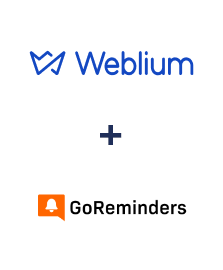 Integração de Weblium e GoReminders