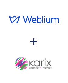 Integração de Weblium e Karix