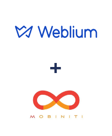 Integração de Weblium e Mobiniti