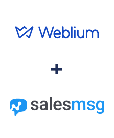 Integração de Weblium e Salesmsg