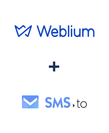 Integração de Weblium e SMS.to