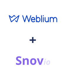 Integração de Weblium e Snovio