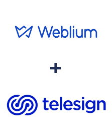 Integração de Weblium e Telesign