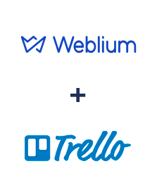 Integração de Weblium e Trello