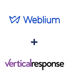 Integração de Weblium e VerticalResponse