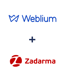 Integração de Weblium e Zadarma