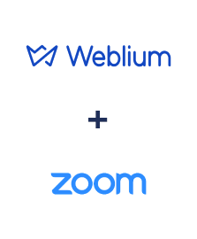 Integração de Weblium e Zoom