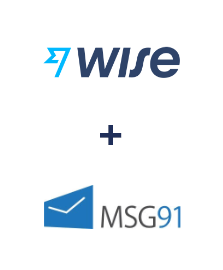 Integração de Wise e MSG91