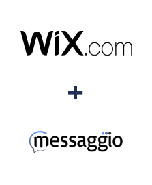 Integração de Wix e Messaggio
