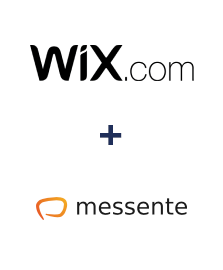 Integração de Wix e Messente