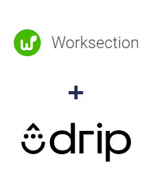 Integração de Worksection e Drip