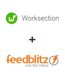 Integração de Worksection e FeedBlitz