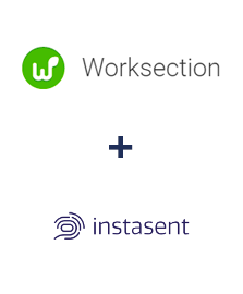 Integração de Worksection e Instasent