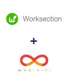 Integração de Worksection e Mobiniti