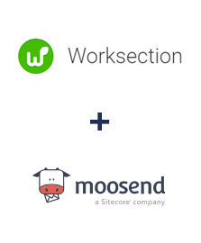 Integração de Worksection e Moosend