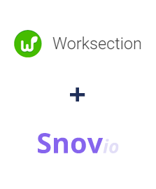 Integração de Worksection e Snovio