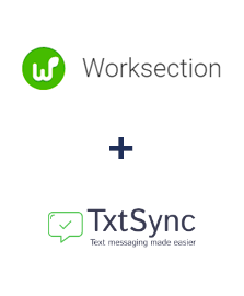 Integração de Worksection e TxtSync