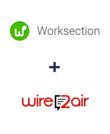 Integração de Worksection e Wire2Air