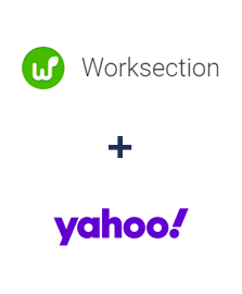 Integração de Worksection e Yahoo!