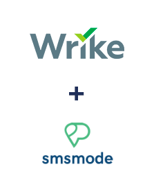 Integração de Wrike e Smsmode