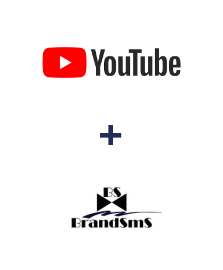 Integração de YouTube e BrandSMS 