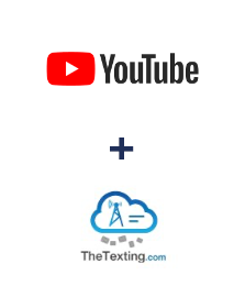 Integração de YouTube e TheTexting