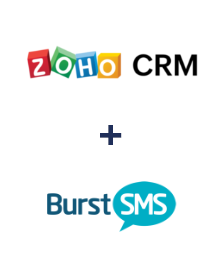 Integração de ZOHO CRM e Burst SMS