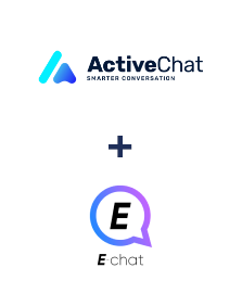 Интеграция ActiveChat и E-chat