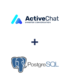 Интеграция ActiveChat и PostgreSQL