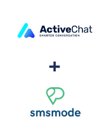 Интеграция ActiveChat и Smsmode