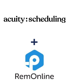 Интеграция Acuity Scheduling и RemOnline