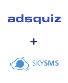 Интеграция ADSQuiz и SkySMS