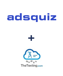 Интеграция ADSQuiz и TheTexting