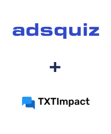 Интеграция ADSQuiz и TXTImpact