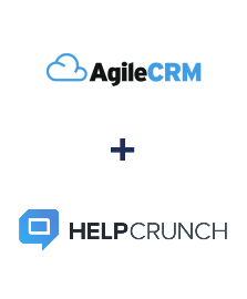 Интеграция Agile CRM и HelpCrunch